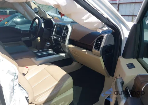 2019 Ford F-150 Lariat из США, поврежденный, VIN 1FTEW1C52KKF00797